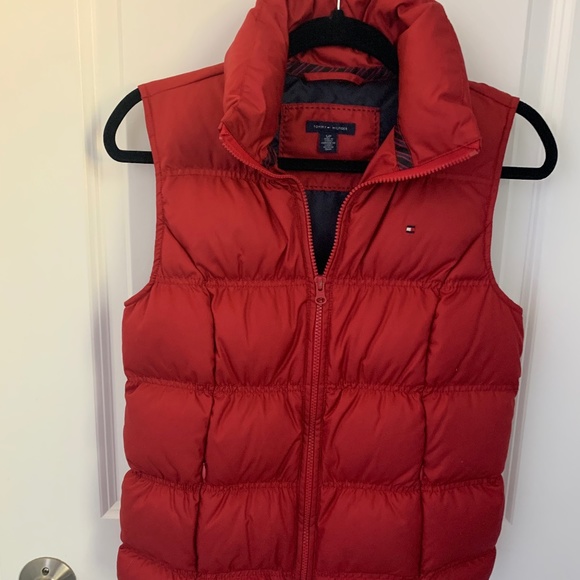 EUC - Tommy Hilfiger Down Vest - S - Picture 1 of 9